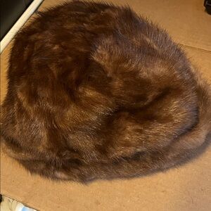 Luxurious Brown Fur Hat Mink